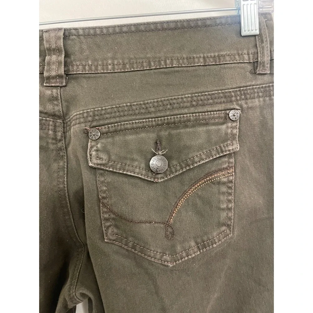 Vintage Y2K Union Bay‎ Brown Bootcut Pants Streetwear Grunge